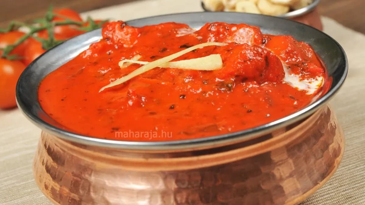 Vajas csirke (Butter Chicken)