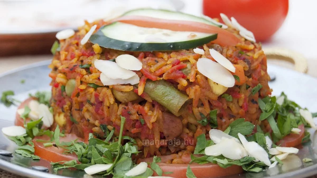 Bárány biryani (Lamb Biryani)