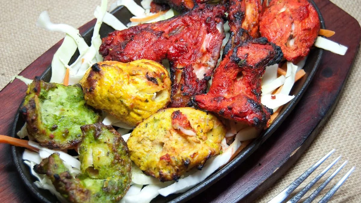 Kétfős Tandoori tál (Tandoori Plate for 2)