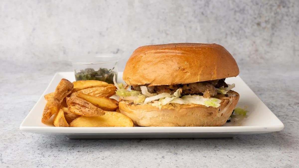 Chimichurri csili burger