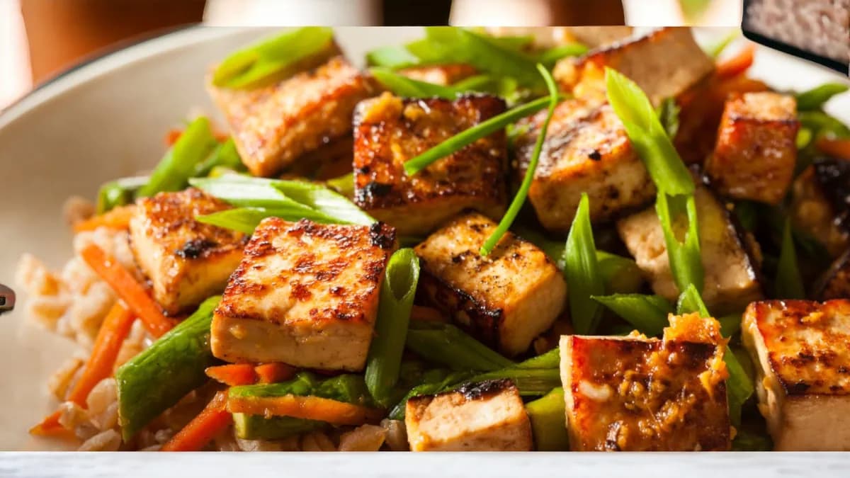 Vegetáriánus rántott pho