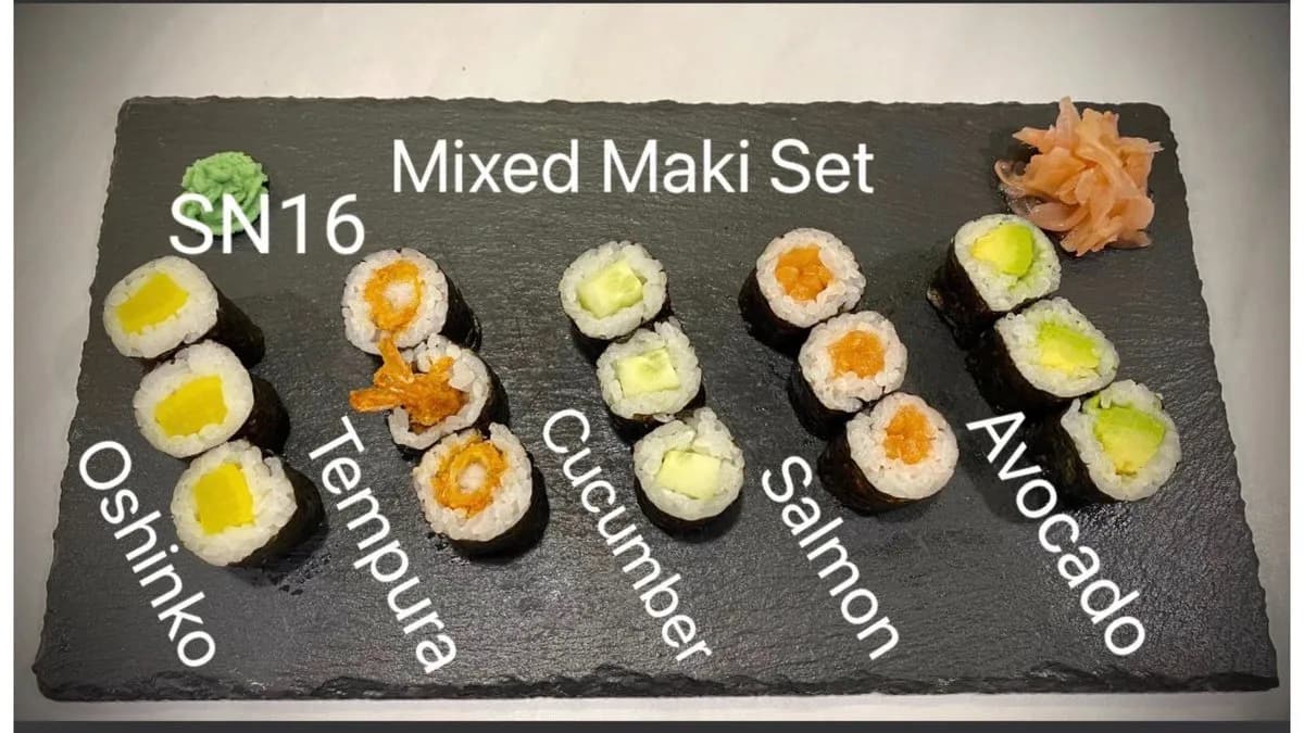Mixed Maki Set 15db