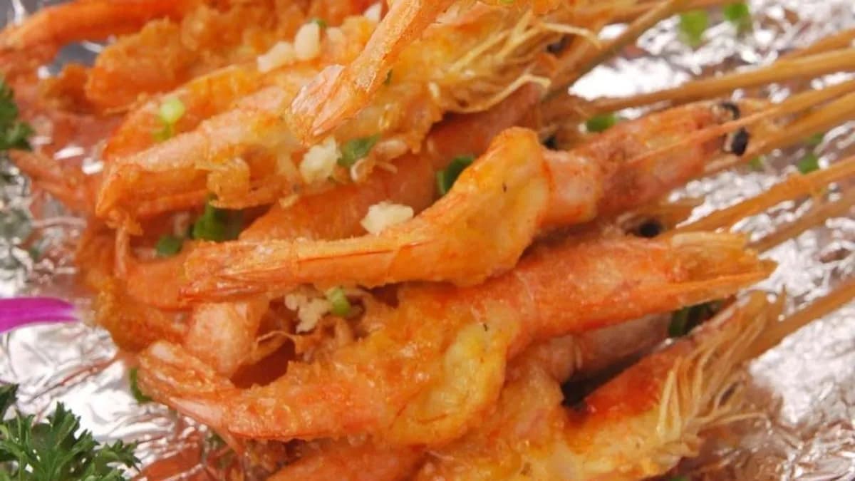 Rák nyársra húzva