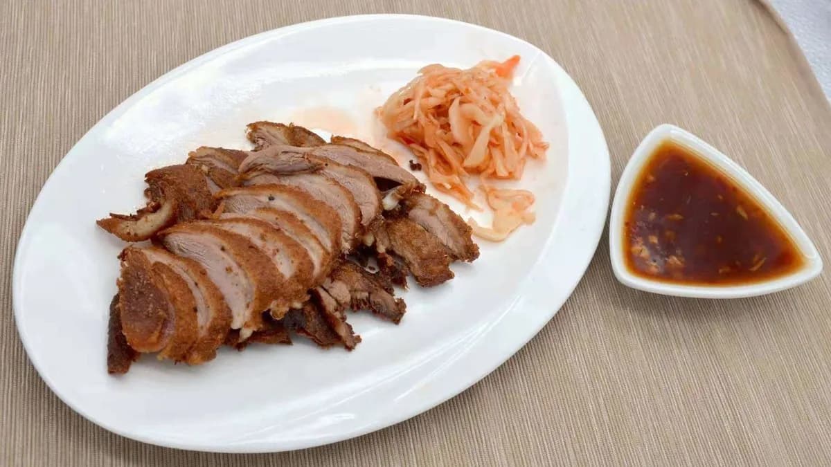 Pikáns ropogós kacsa