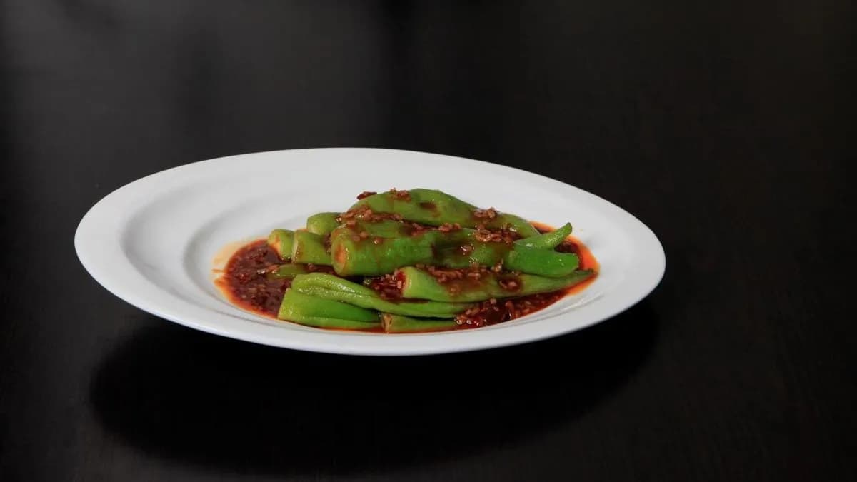 B80 : Csípős szójaszószos zöld paprika