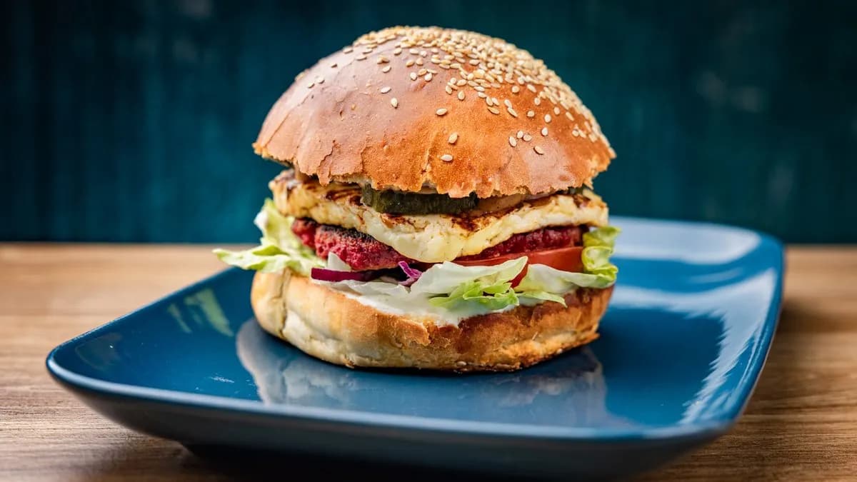 Vegetáriánus burger