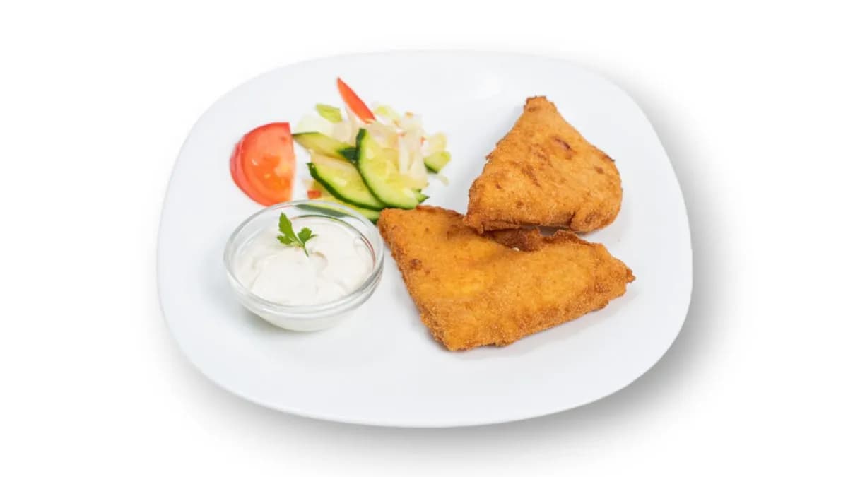 Rántott sajt (2db)