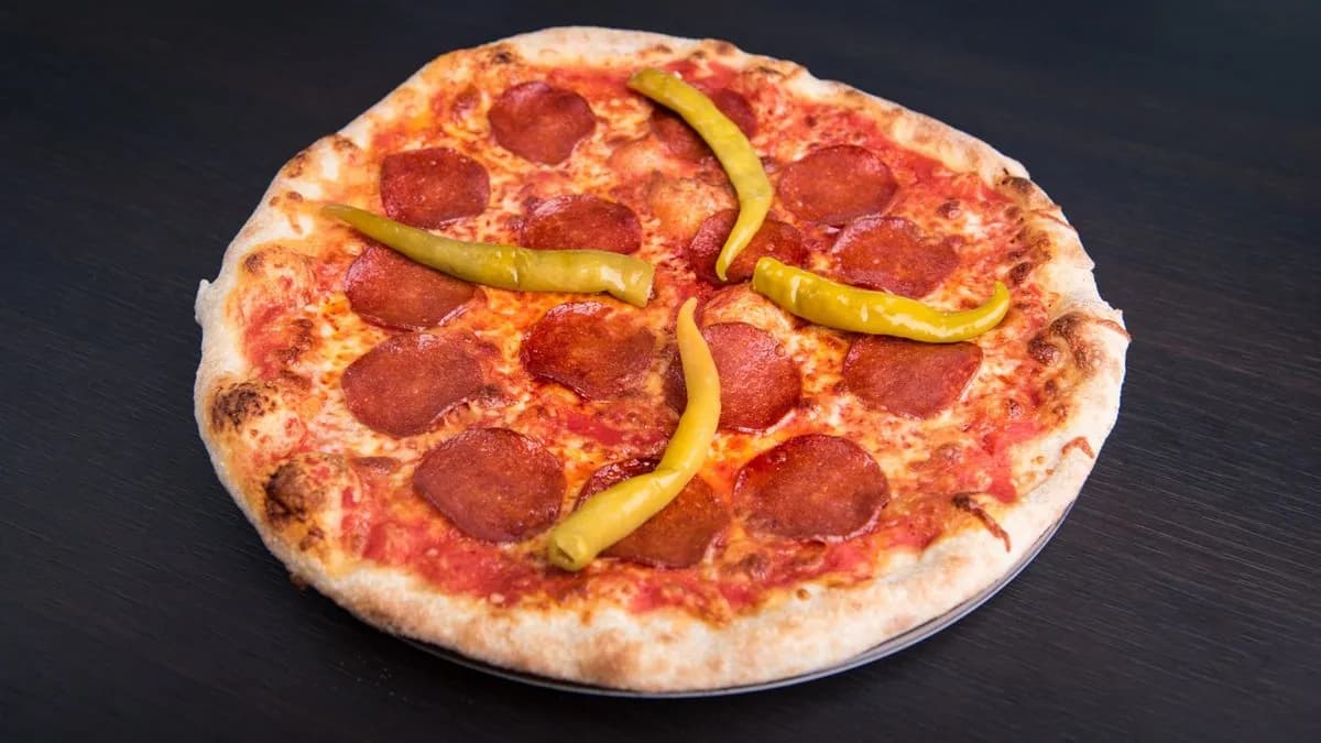 Diavola (erős) pizza