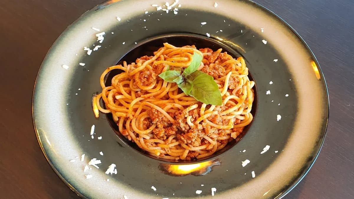 Spaghetti al ragú bolognese