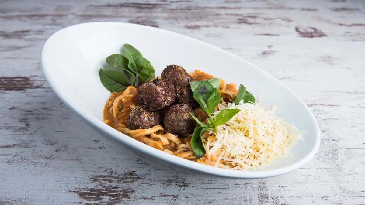 Fettuccine "Polpetta"