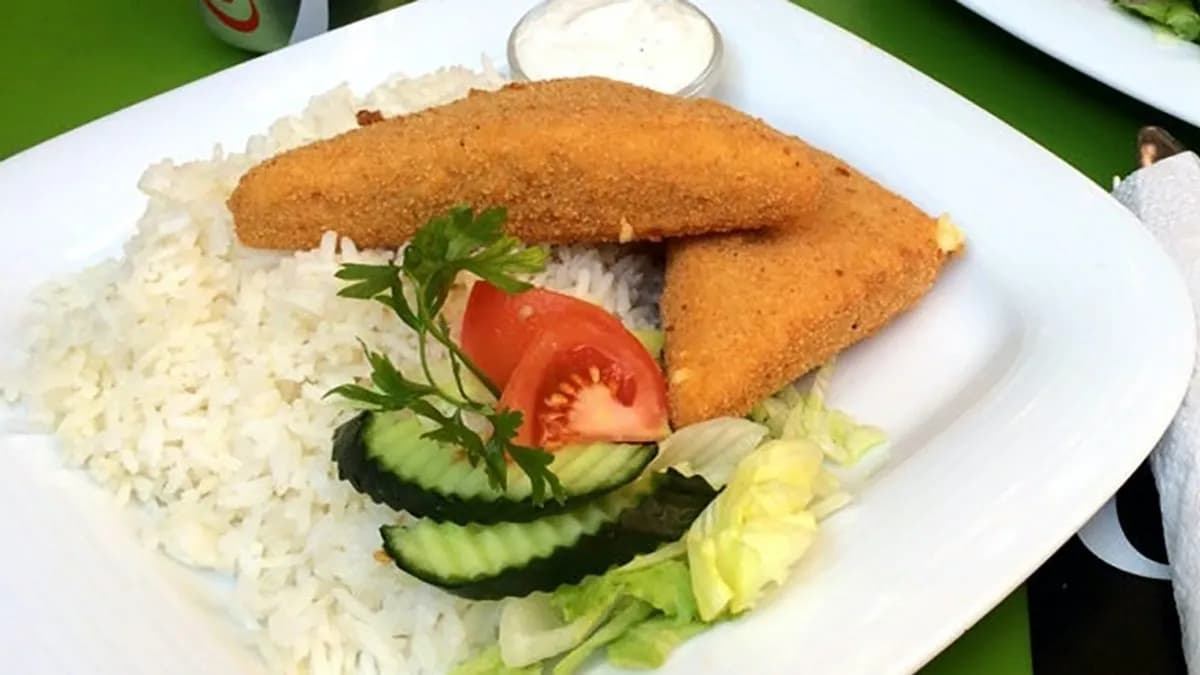 3. Rántott trappista sajt tartármártással