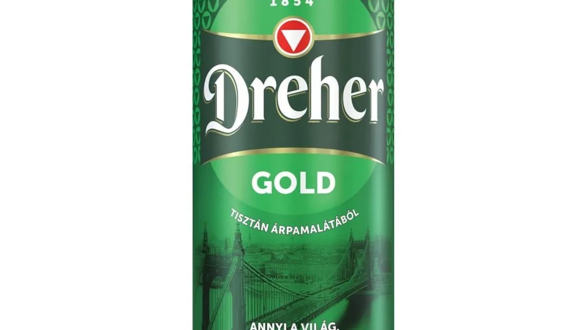 Dreher Gold 0,5L (dobozos)