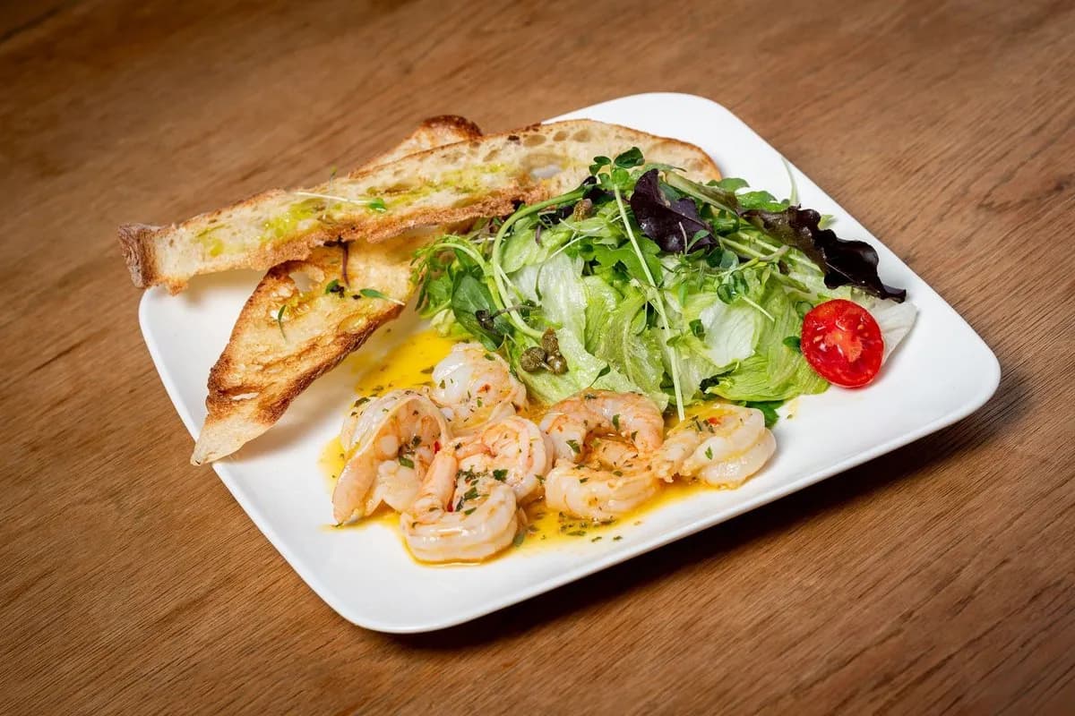 Chillis vajban párolt királyrákok (4db/6-8dkg)