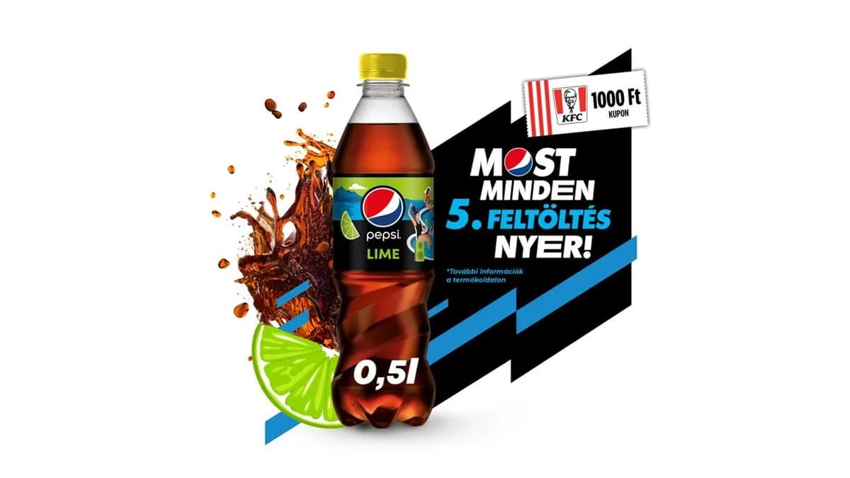 Pepsi max lime (0, 5L)