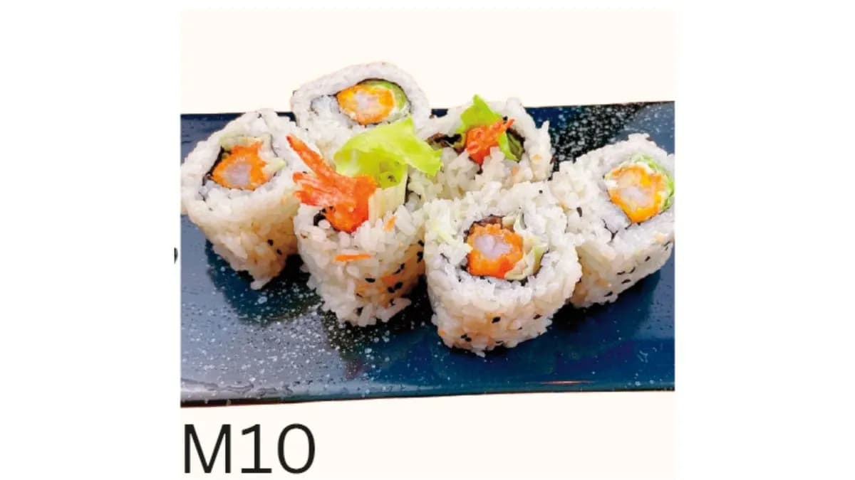 M10 Garnélarák Tempura Uramaki (8db)