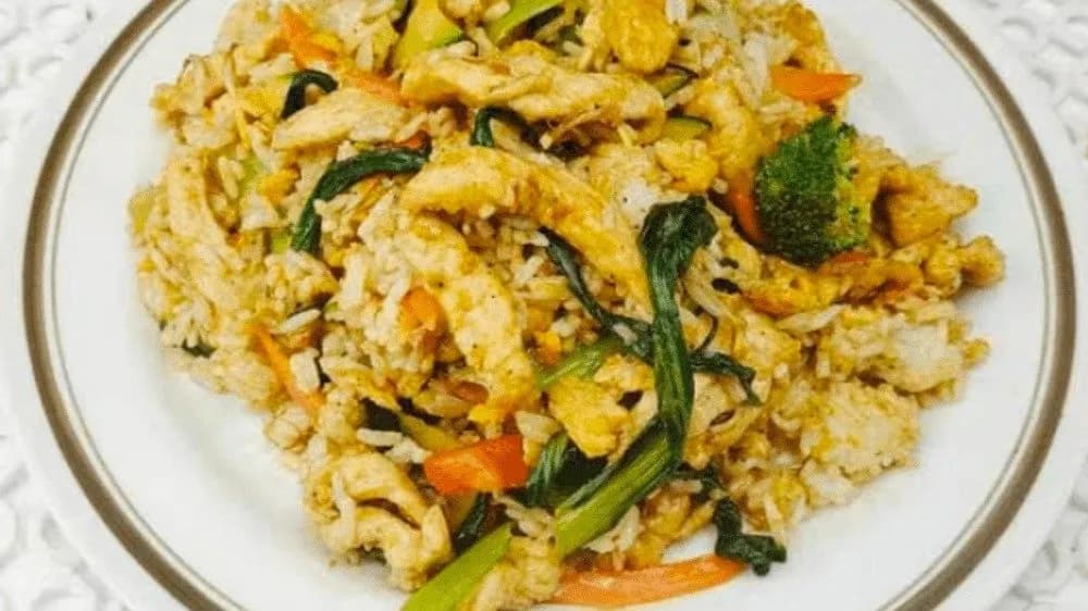 L4 Csirkehús Sült Rizs