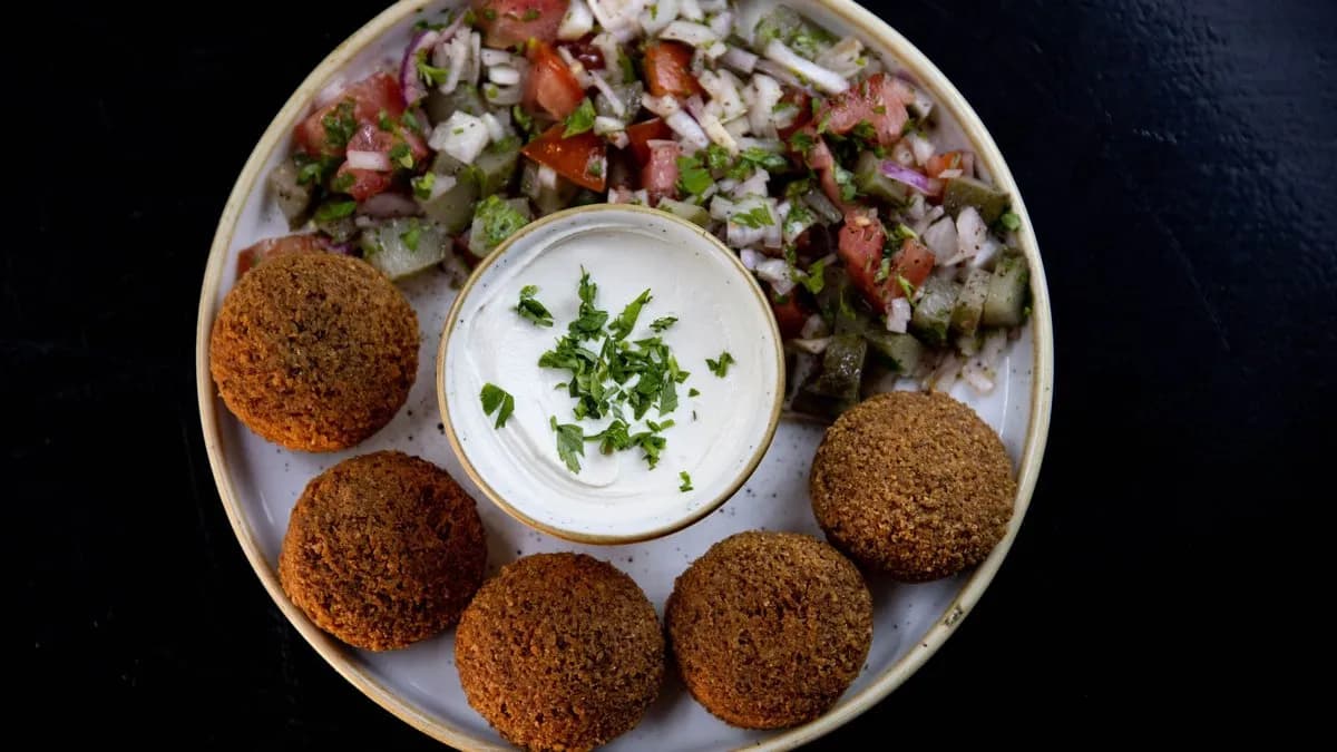 Falafel tál