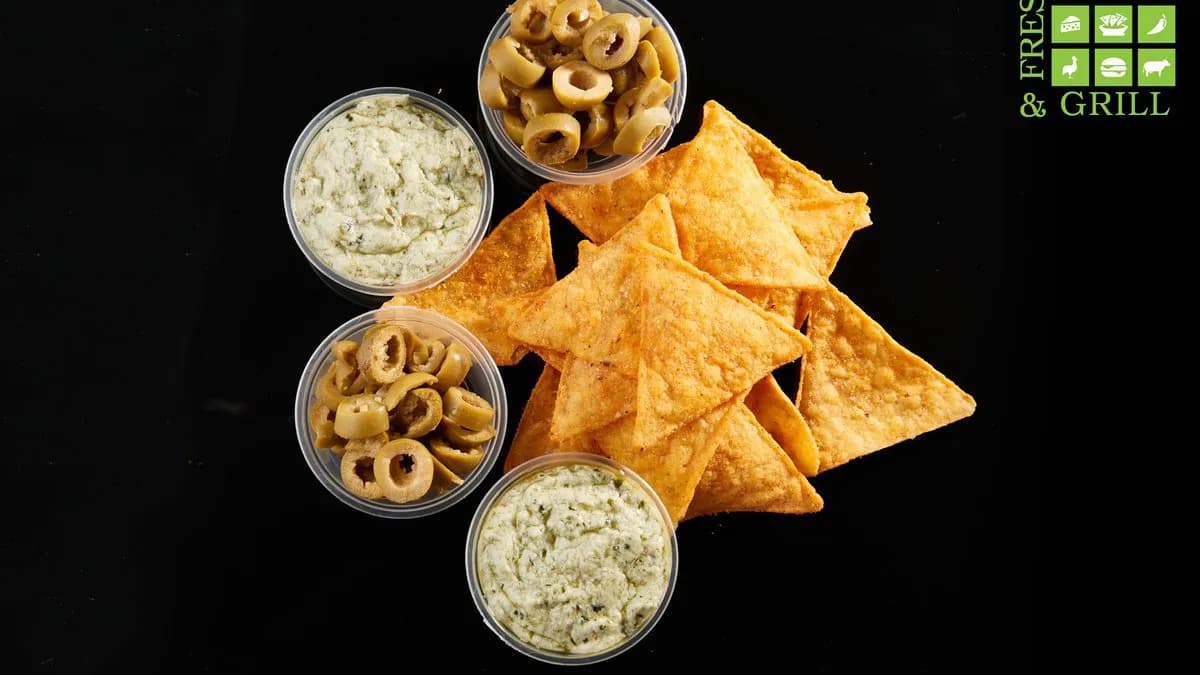 Nachos Pesto Dip