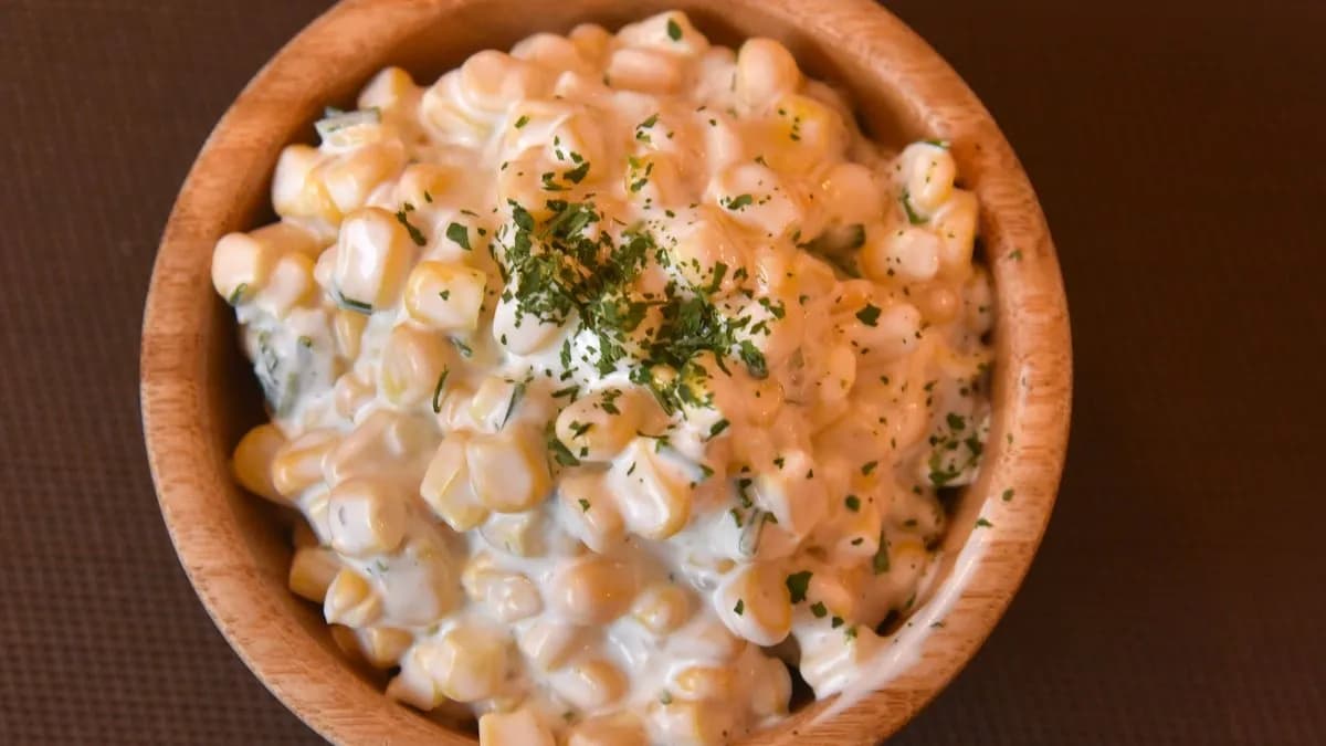 Snidlinges majonézes kukorica saláta