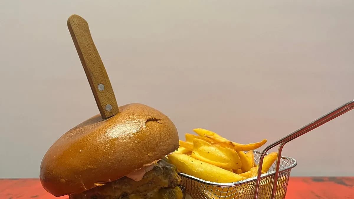 Mr. Blonde Burger Menü