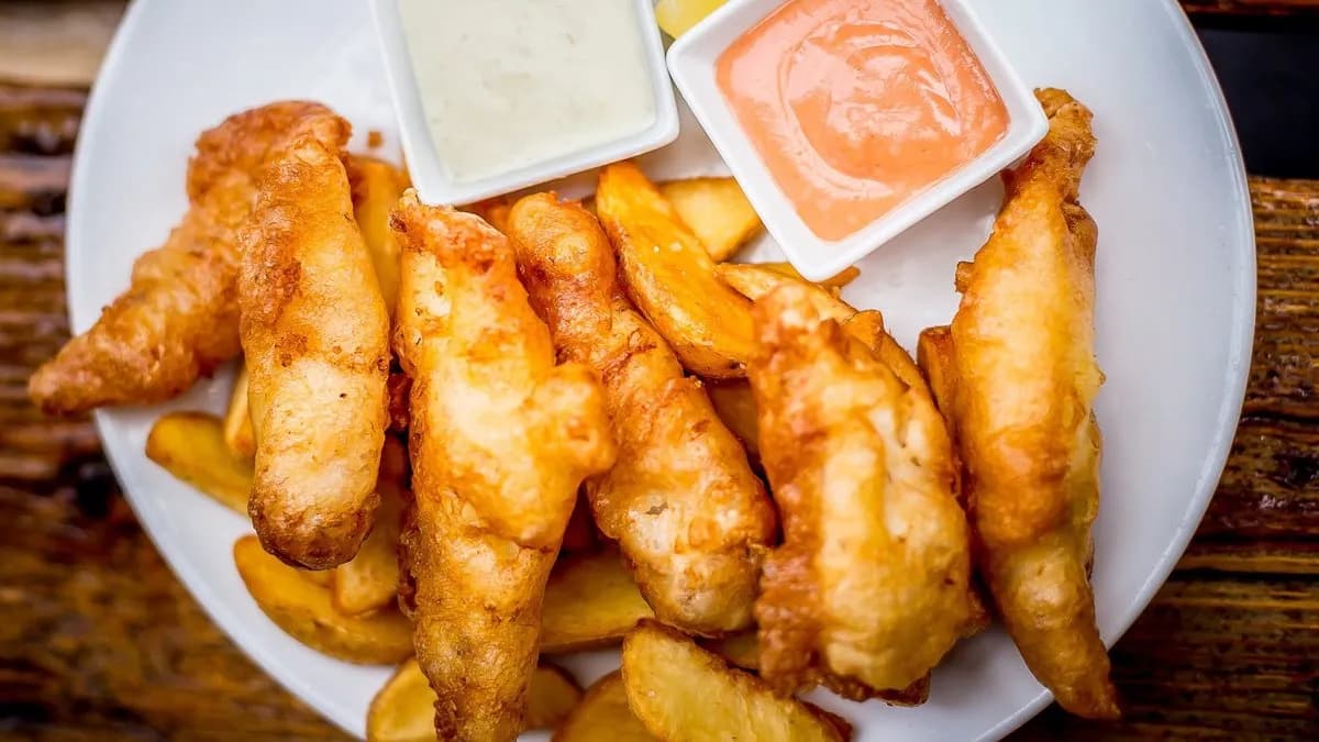 Fish and Chips normál adag