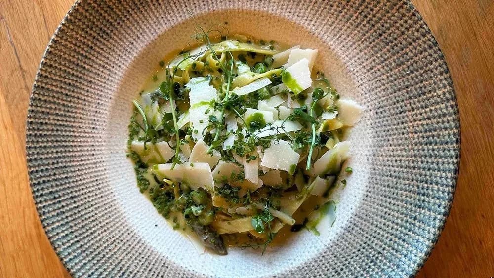 Spárgás tagliatelle