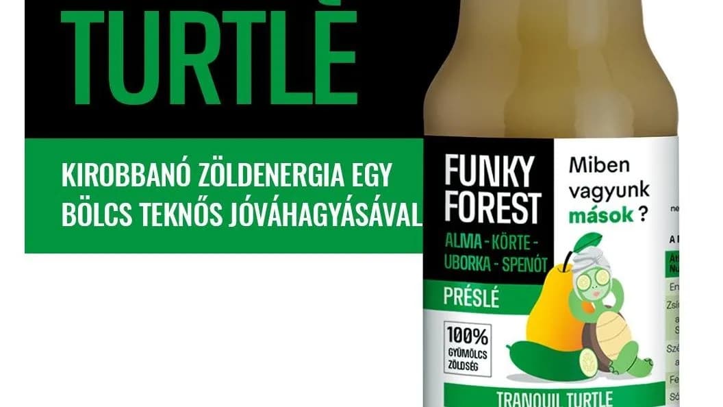 Funky forest, alma-körte-uborka 0,33l