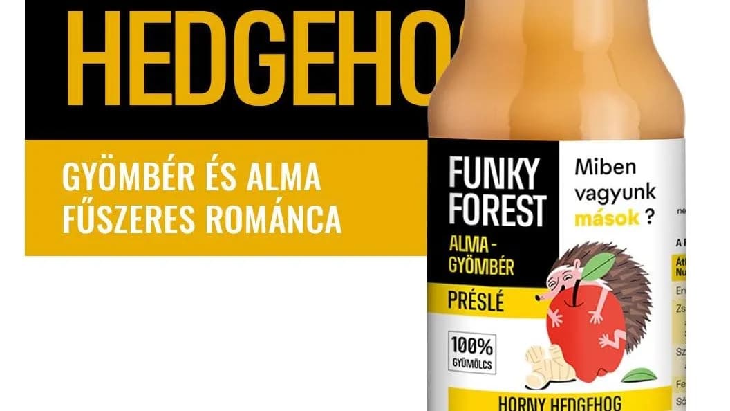 Funky forest, gyömbér-alma 0,33l