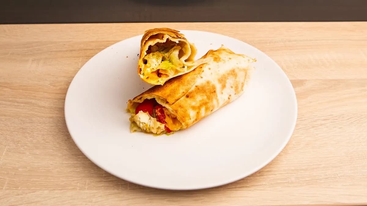 Avokádós-csirkés wrap