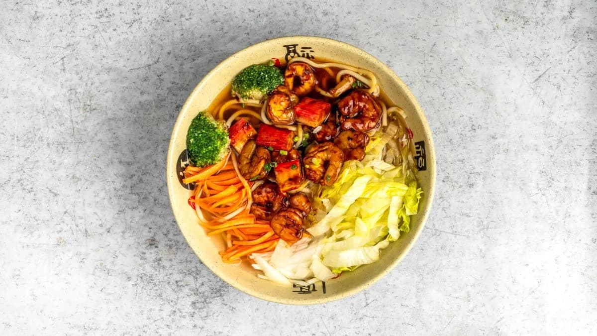 14. Rákkal tészta leves