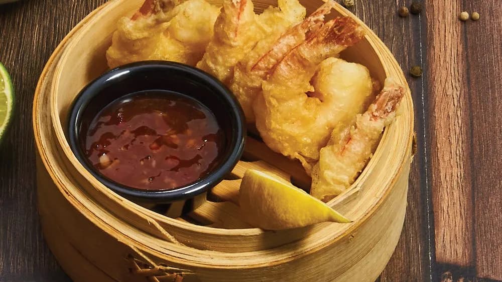 Tempura rák édes chilivel