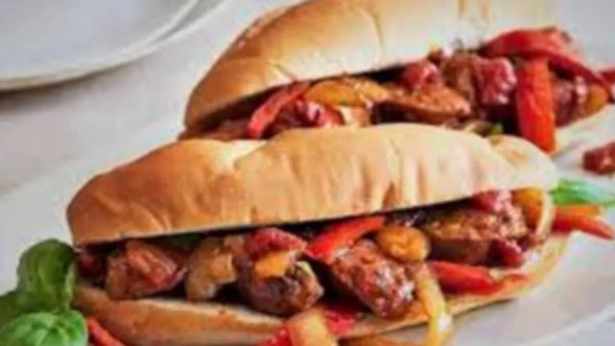 Kolbászos szendvics