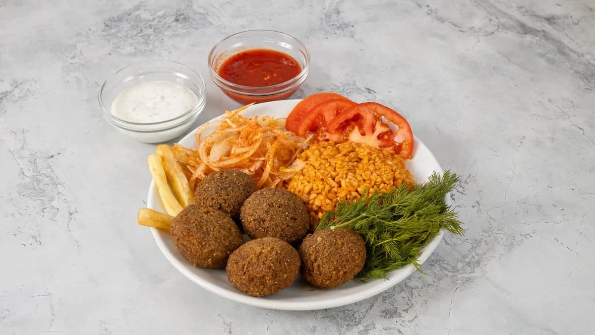 Falafel tál
