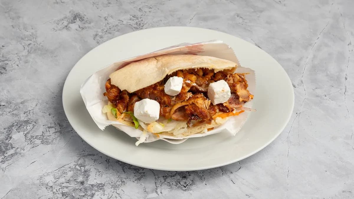 Feta gyros pita
