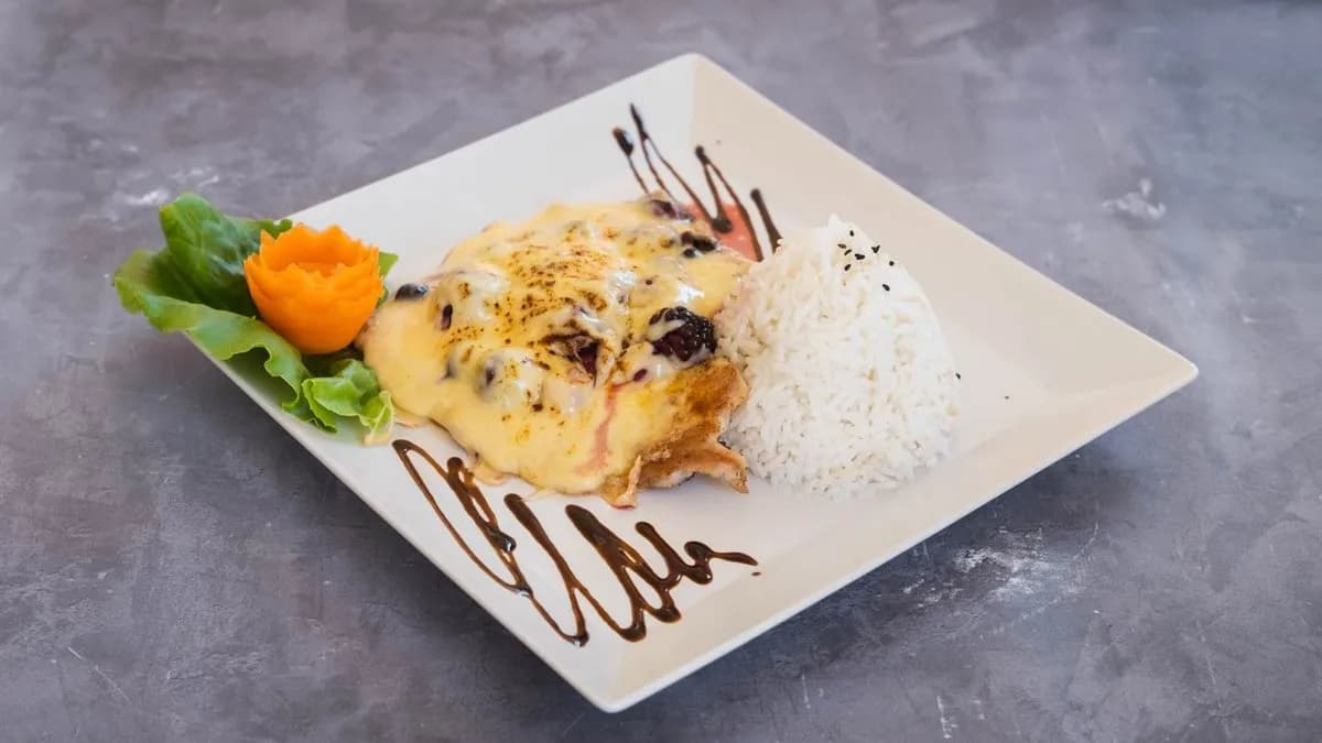 Erdeigyümölcsös csirkemell