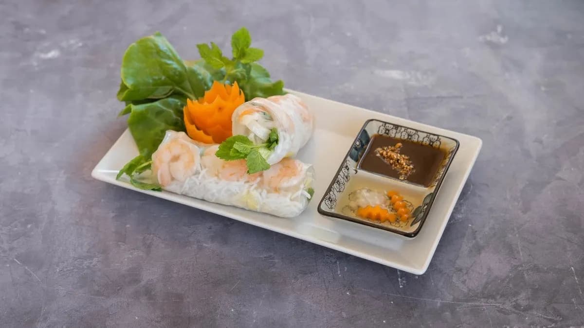 Gỏi cuốn đậu phụ/Nyári tekercs tofuval