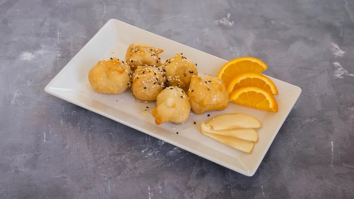 Banánsült mézzel/Chuối chiên