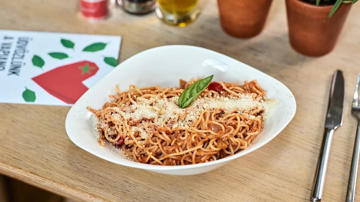 PASTA POMODORO E TONNO