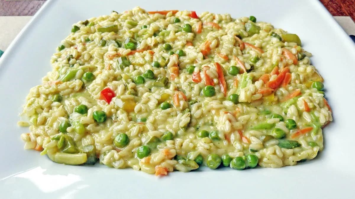 Risotto alla Campagnola con Verdure miste