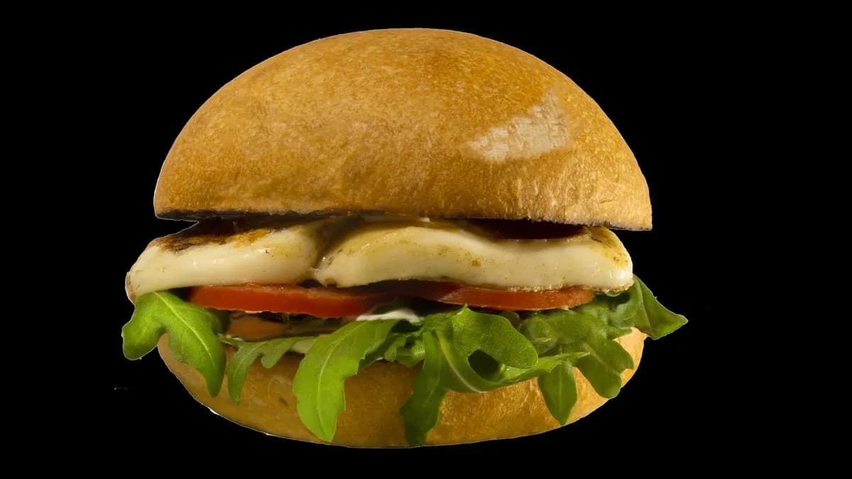 Junior Kecskesajt Burger