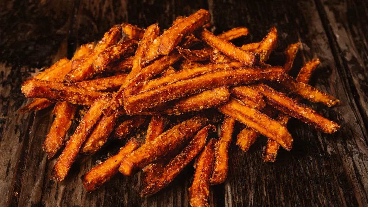 Édesburgonya hasáb