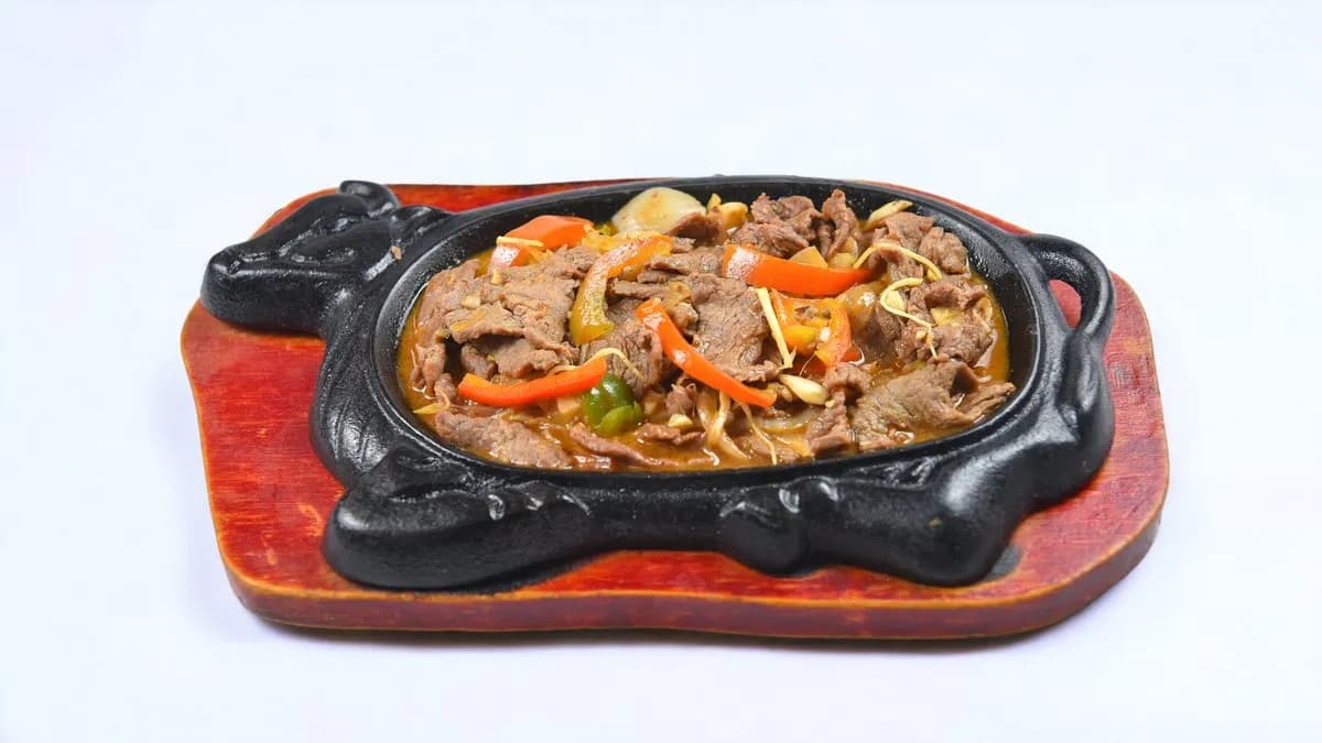 Gyömbéres Marha vaslapon