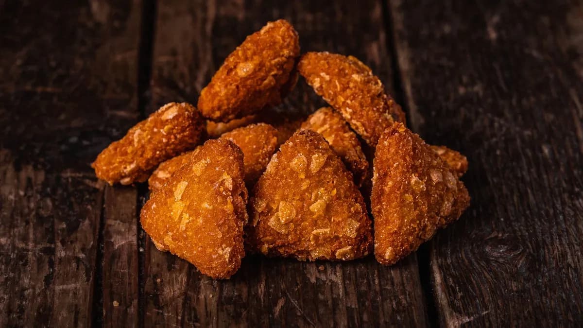 Nachos sajtos háromszögek