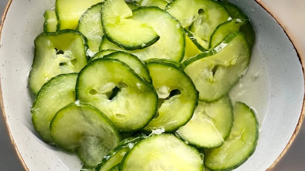 Fokhagymás uborkasaláta