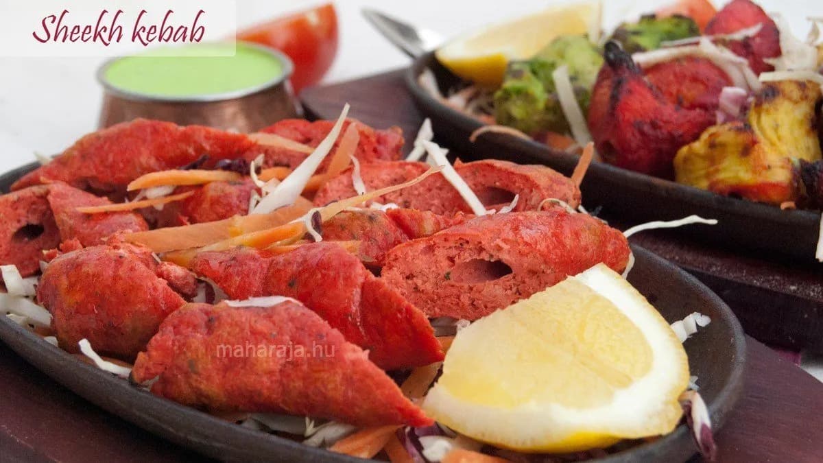 Sheekh Kebab Csirke