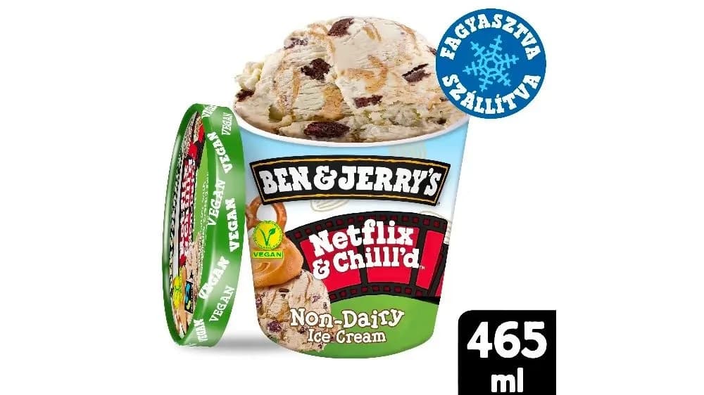 Vegan! Ben & Jerry's Netflix & Chill'd Ice Cream 465ml