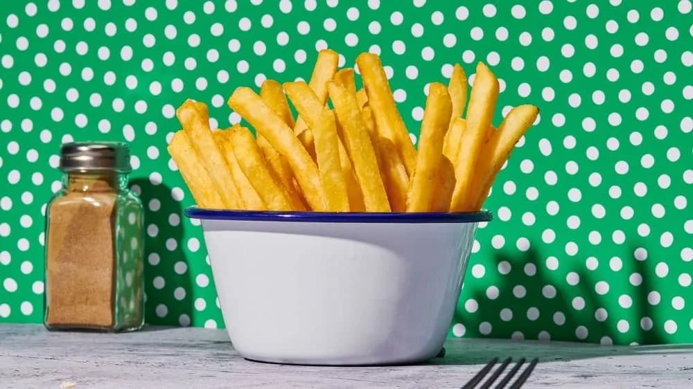 Skin-on Fries Sült Burgonya