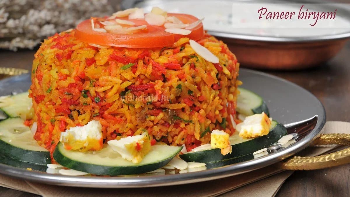 Paneer Biryani