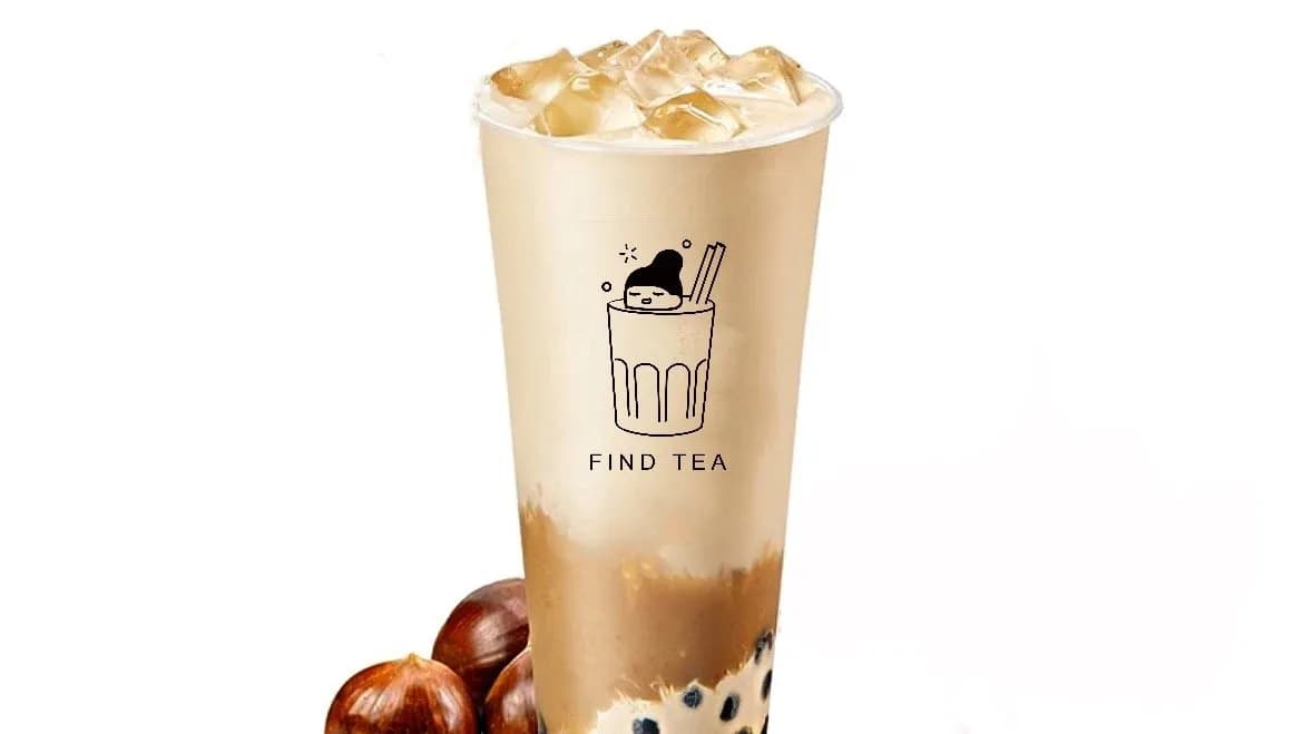 Mashed Chestnut Boba Milktea