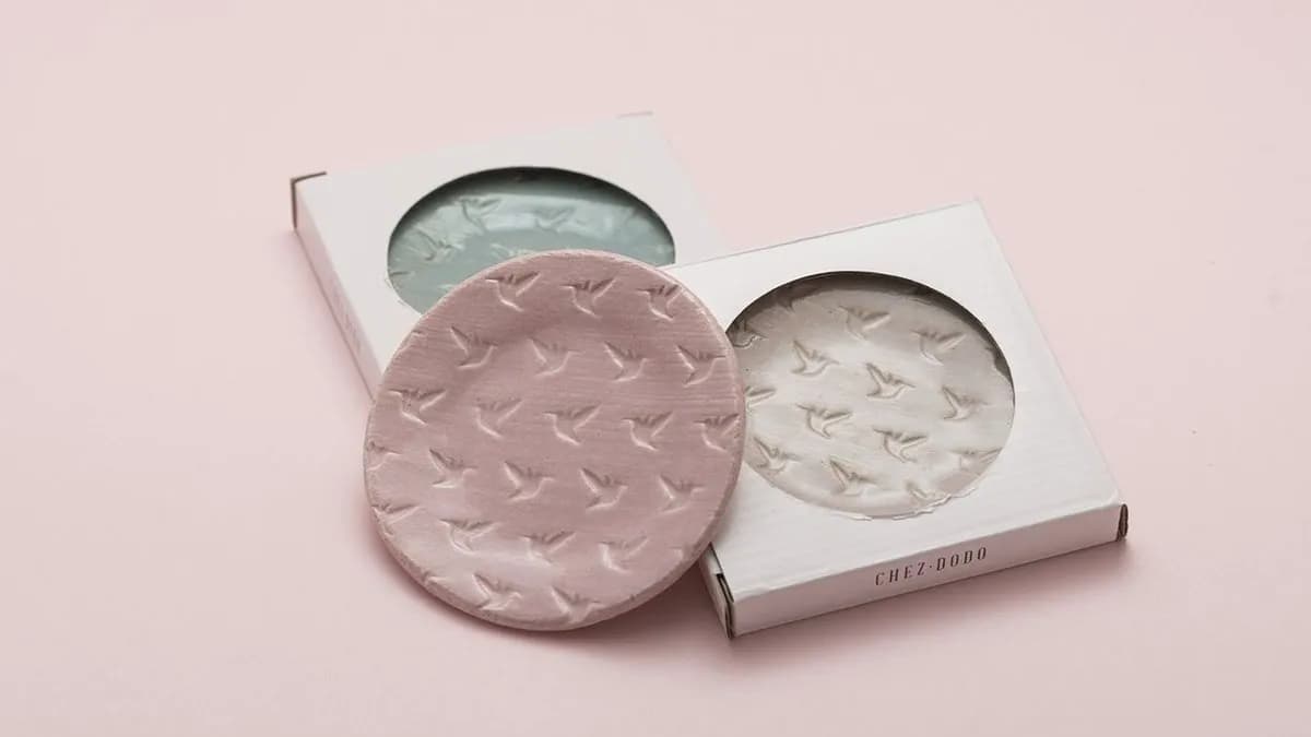 Chez Dodo kolibrimintás kerámia tányérka (kicsi)